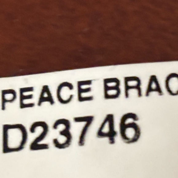 Brighton Silver Charm Bracelet with Heart and Peace Charms - Picture 4 of 13